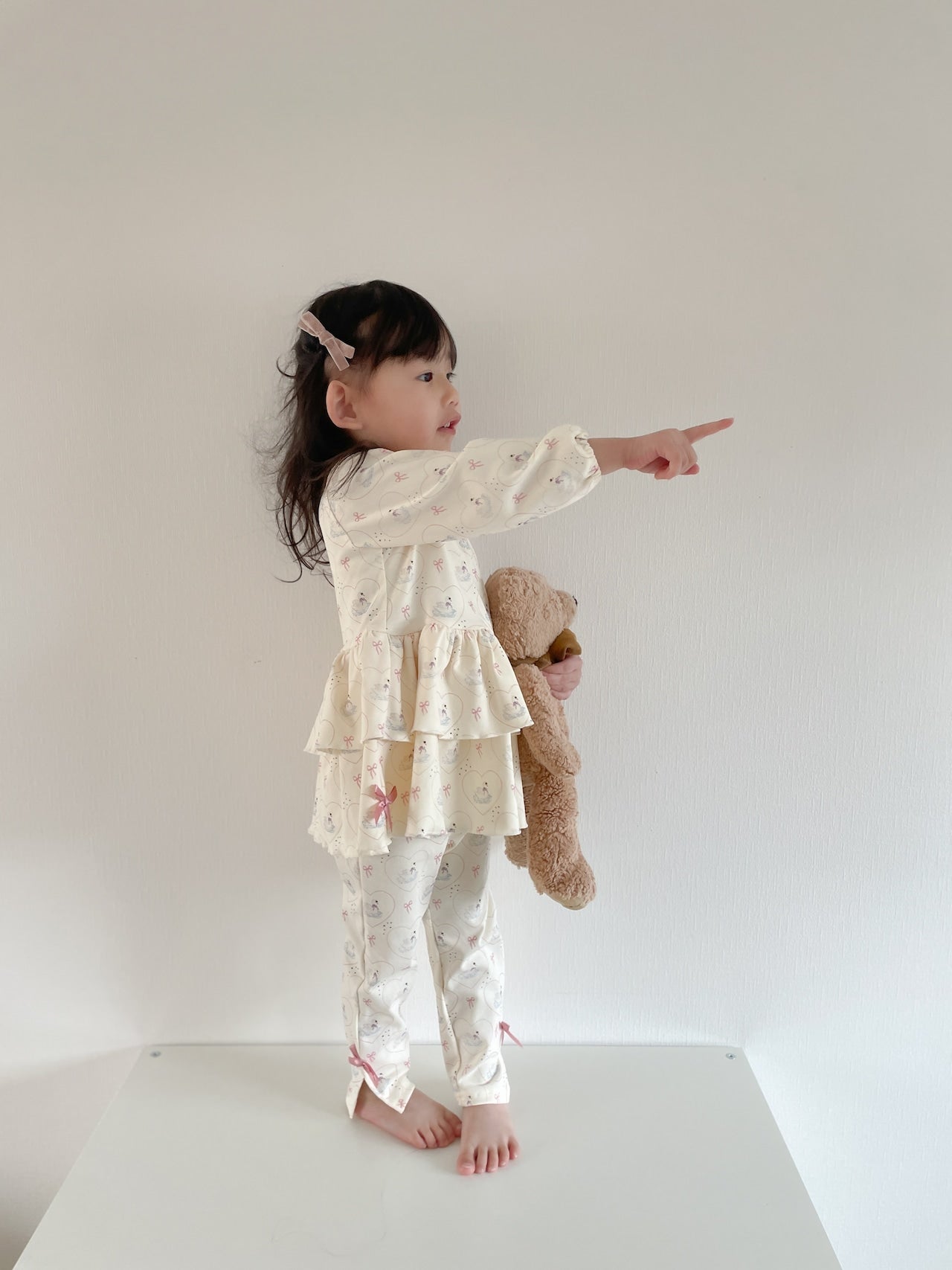 【即納】original スワン ロングパンツ【70-120cm】