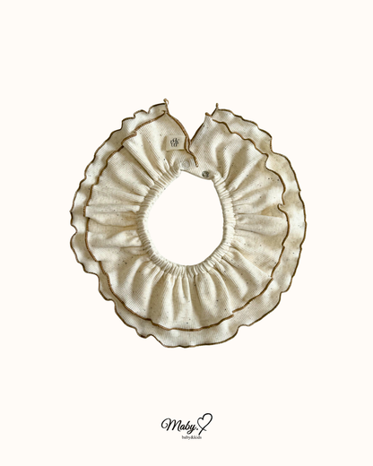 Double Frill Skirt ivory