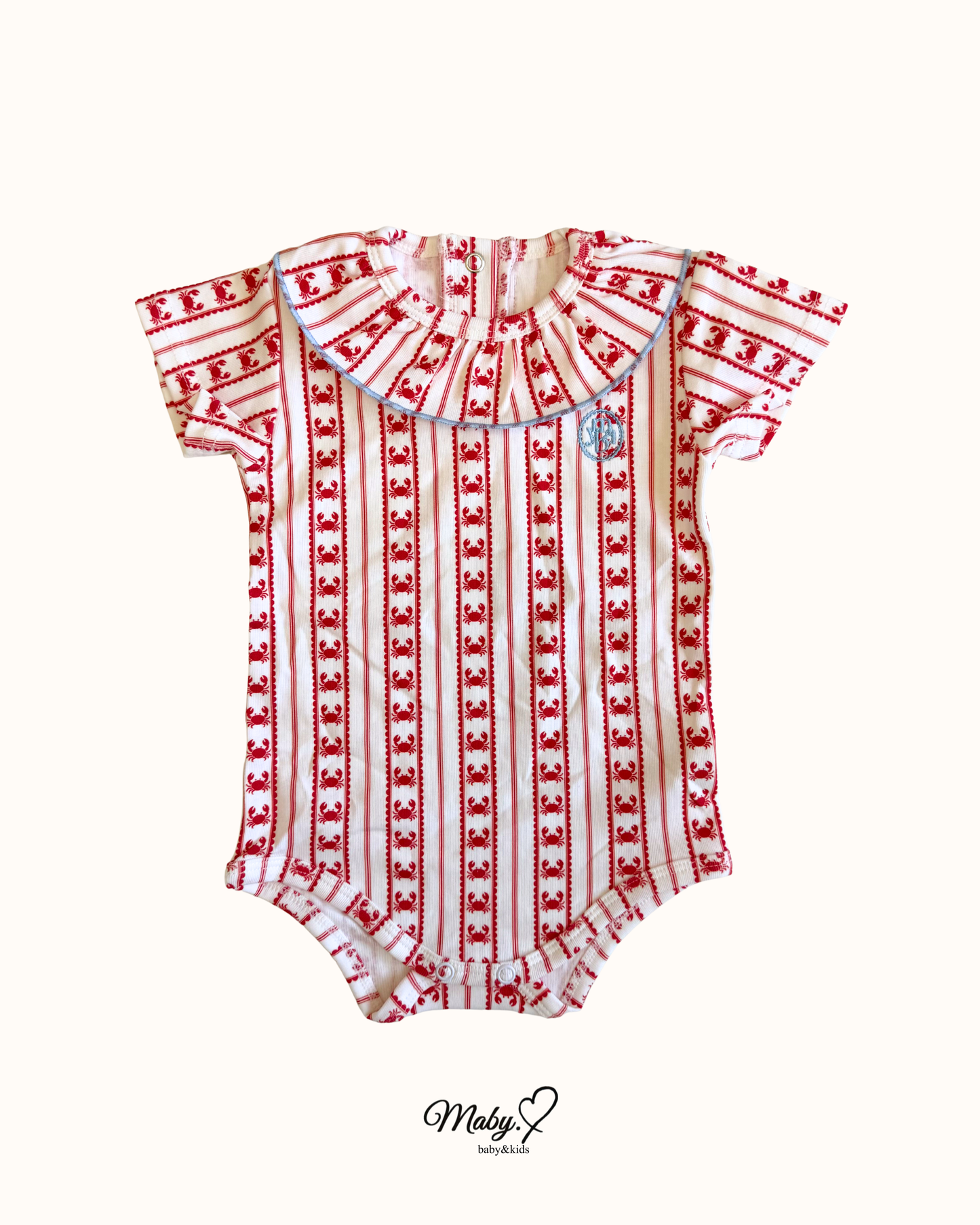 Crab Frill Romper
