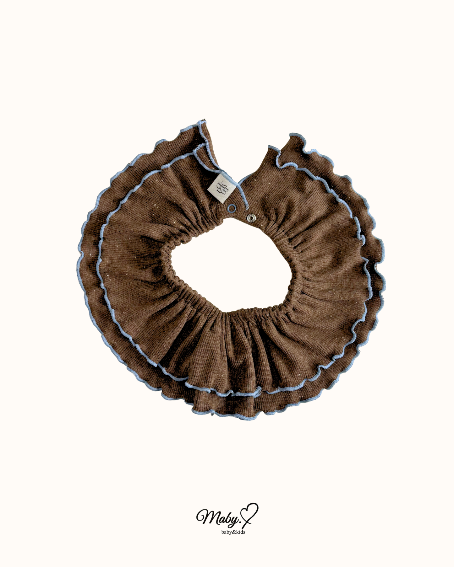 Double Frill Skirt brown
