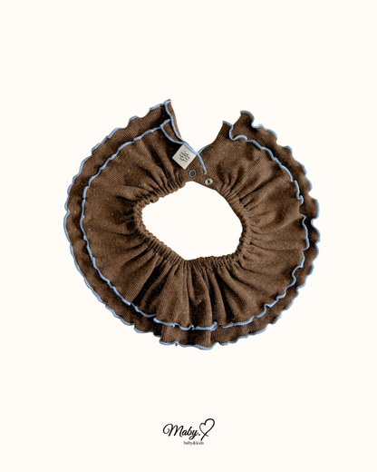 Double Frill Skirt brown
