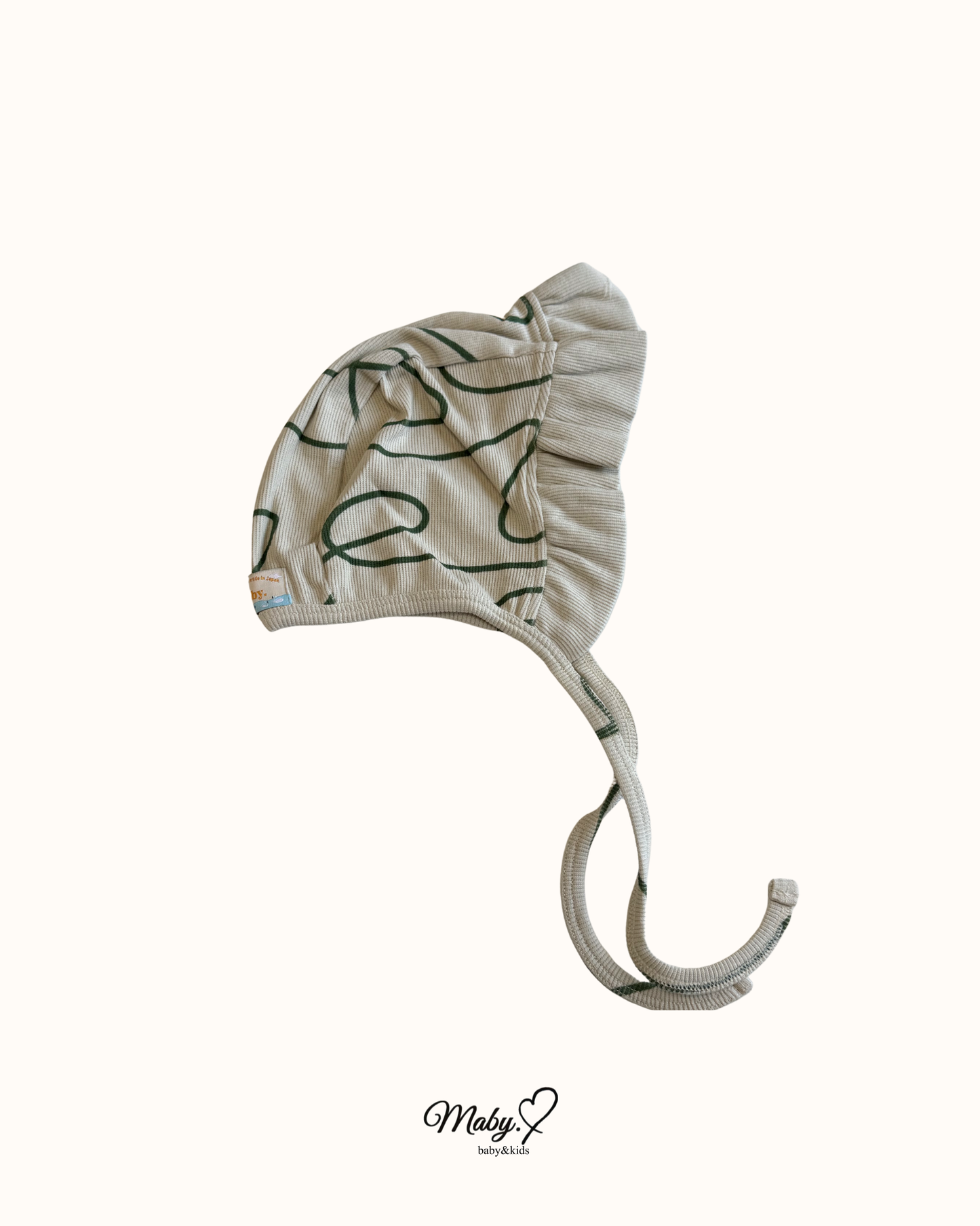 Nuance Line Art Frill bonnet