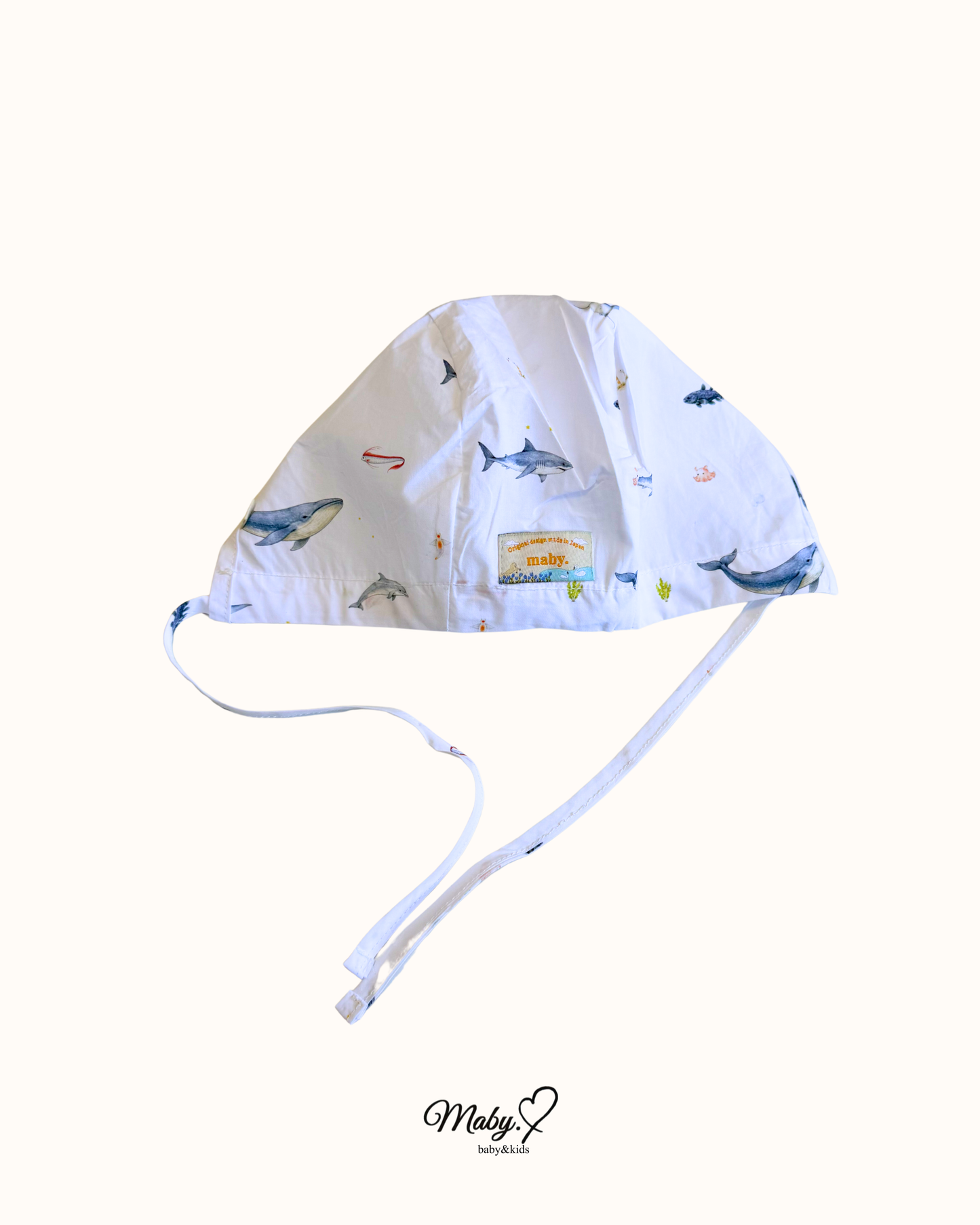 Ocean cotton bonnet
