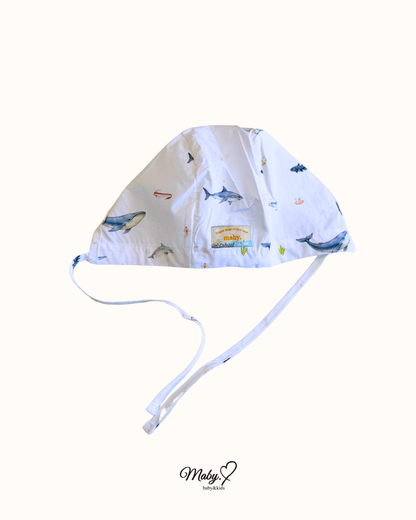 Ocean cotton bonnet