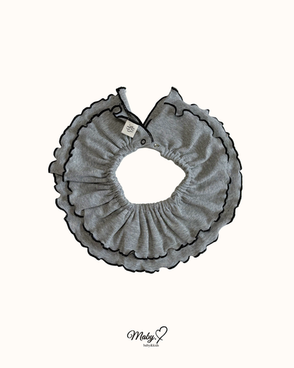 Double Frill Skirt gray