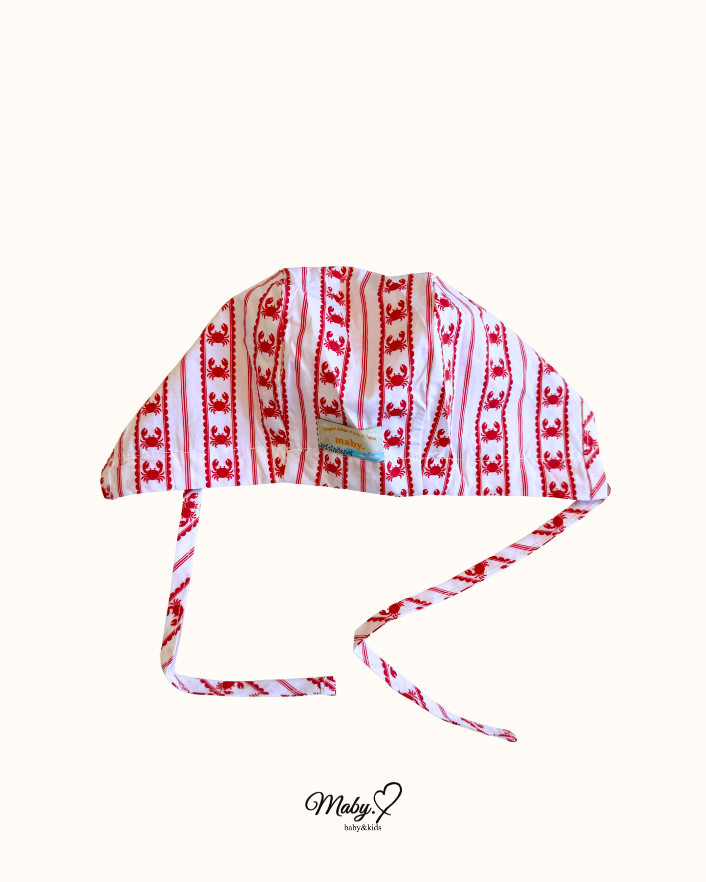 Crab cotton bonnet