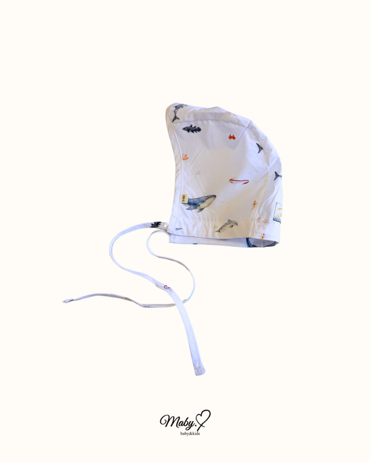 Ocean cotton bonnet