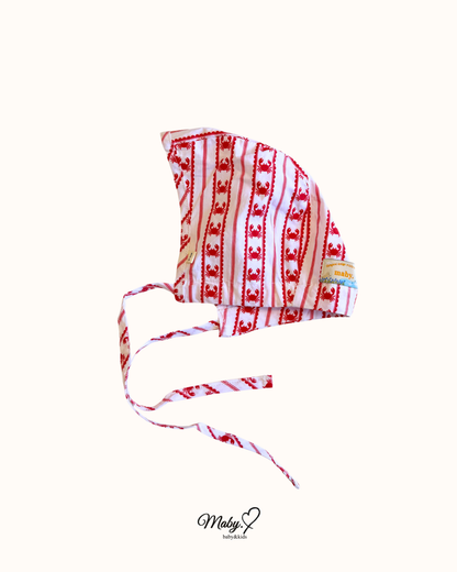 Crab cotton bonnet