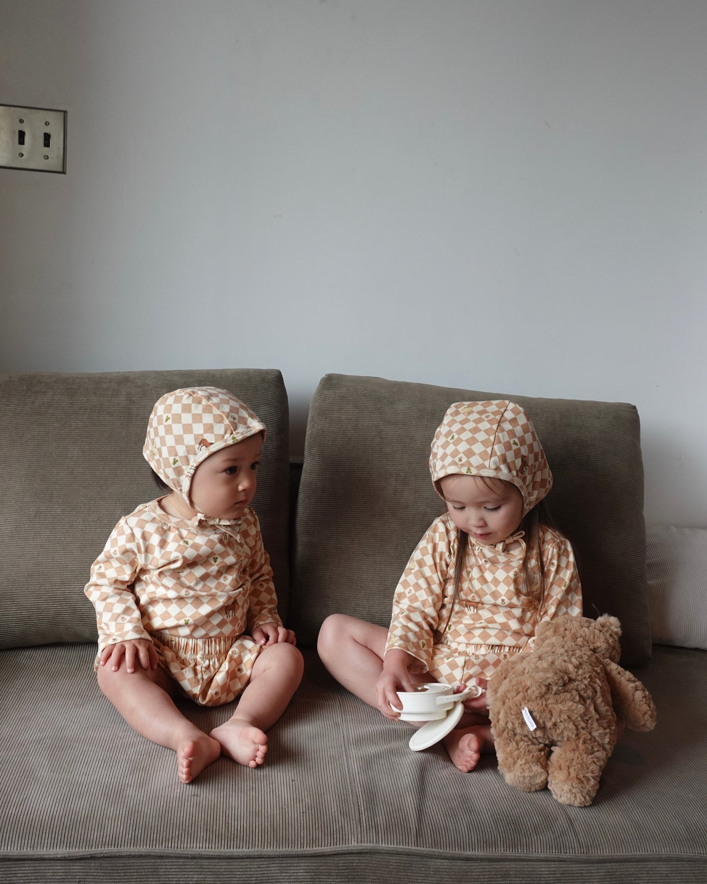 Swan & Horse Check Bloomers